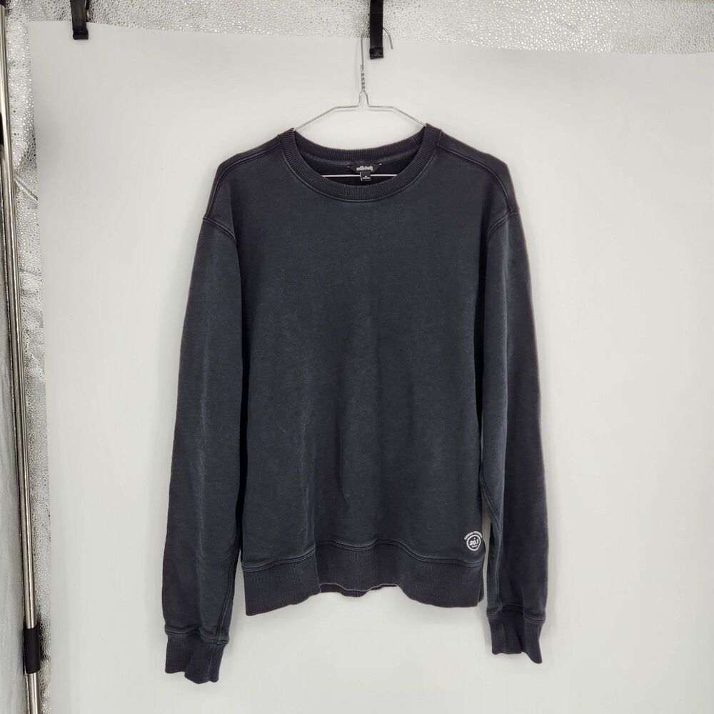 Allbirds Medium Dark Blue Long Sleeve Crewneck Sweater